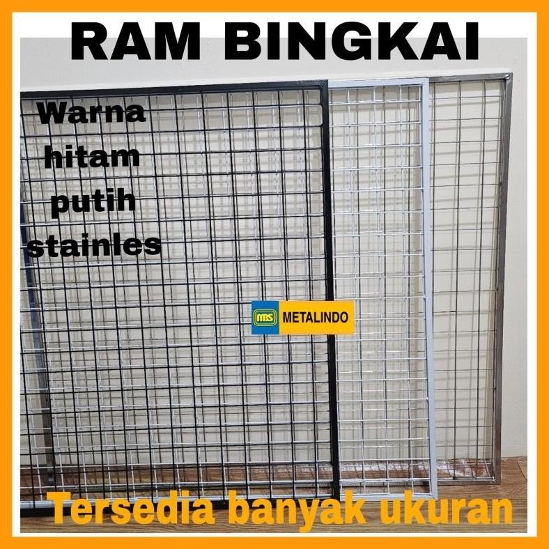 NEW Jaring Ram Bingkai Besi Tebal  Kawat Ram Display accesories wiremesh kawat besi jaring kawat bes