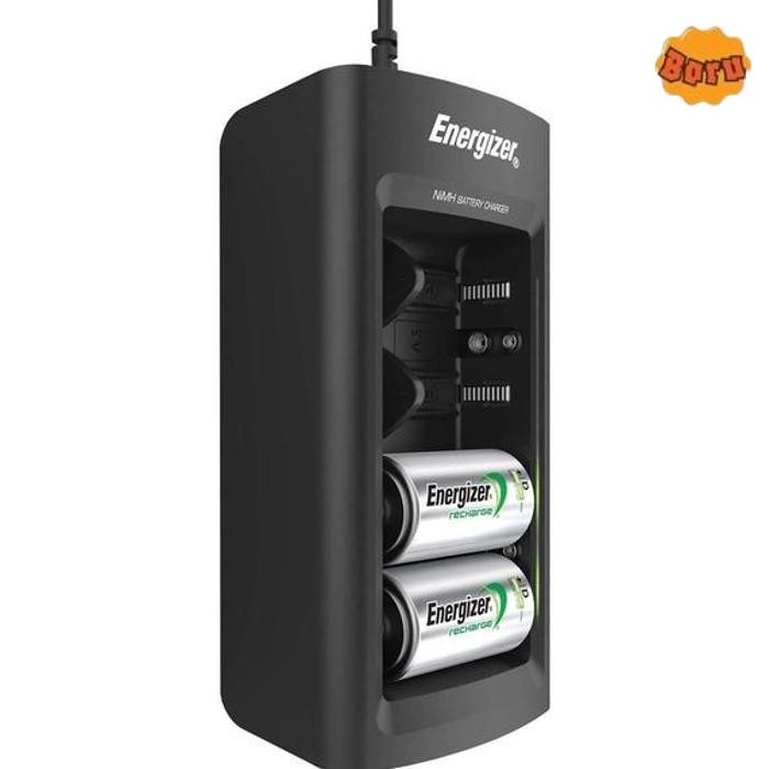 Promo Energizer Recharge Universal Charger For Nimh Rechargeable Aa Aaa C D 9V
