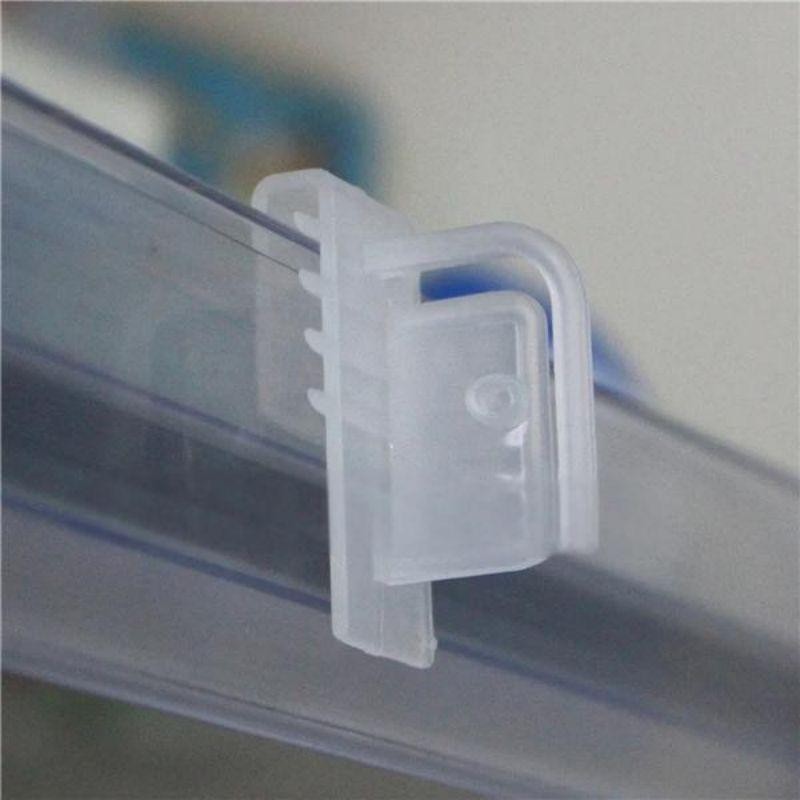 

50Pcs Clip On Pop Lengkung Pvc Klip Gigi Lurus Penjepit Label Harga Clip On Penjepit Kertas Jepit Harga