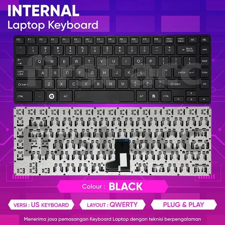 ''Terlaris" Keyboard Toshiba Dynabook R734 R734/M R734/K Series New