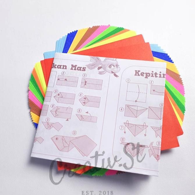 

Terlengkap !!! Sakura Kertas Lipat Origami 14 Cm X 14 Cm Isi 50 Lbr