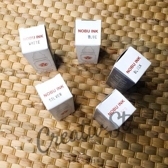 

Eksclusiv !!! Nobu Ink Tinta Stempel Otomatis Permanen Waterproof 15 Ml