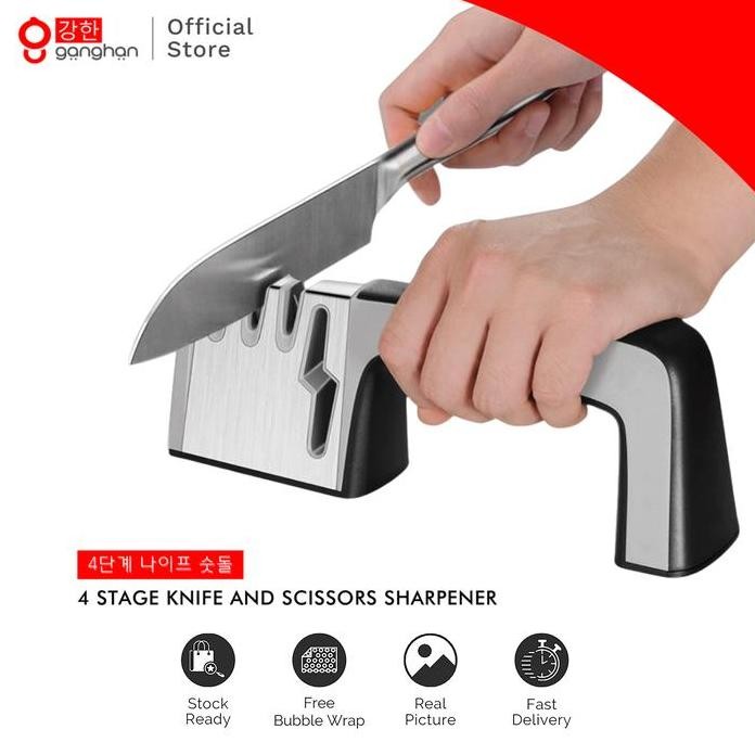 

Terlaris Ganghan Pengasah Pisau Gunting | Knife Sharpener 4 Stages S-010