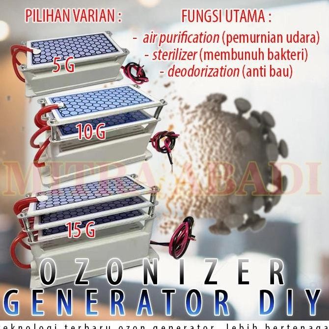 MESIN OZONIZER GENERATOR / AIR PURIFIER STERILIZER DIY
