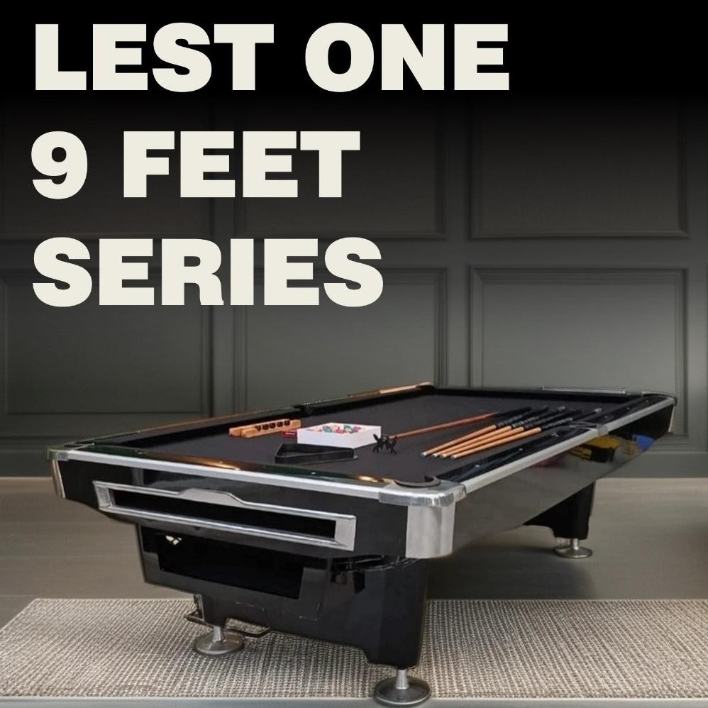 LEST ONE - Meja Billiard 9 Feet Lokal Kualitas Import