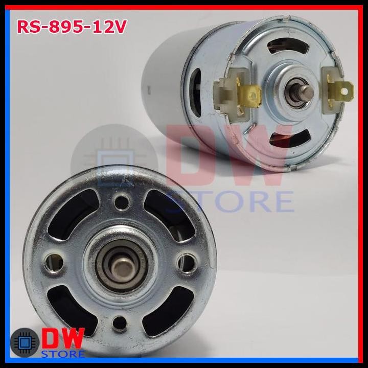 Terlaris Dinamo Dc Motor Rs-895 895 12V 15V 18V 24V High Speed Rpm Power Torque Good Quality