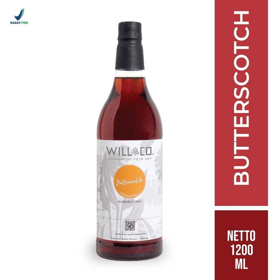 

Willco Irup Buttercotch 12Liter Buttercotch Yrup