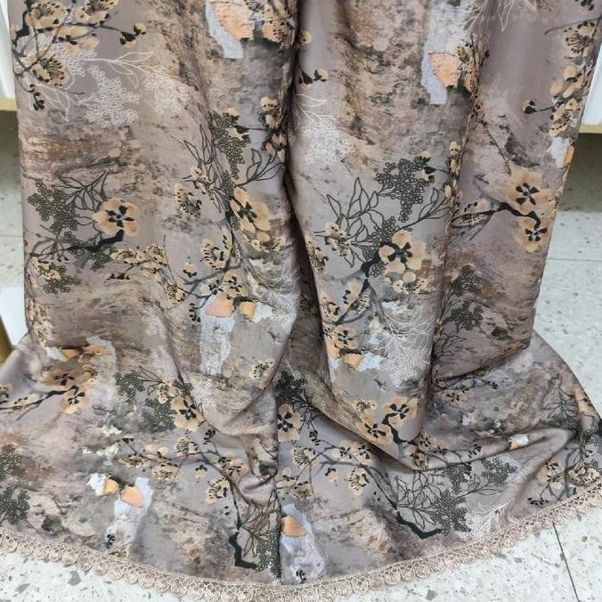 new al arofah mukena terusan sutra silk premium mukena terusan dewasa murah