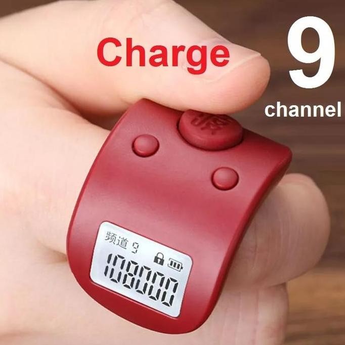 Tasbih Mini Digital LCDMuslim Electronic Finger Ring Hand Tally [terbaik]
