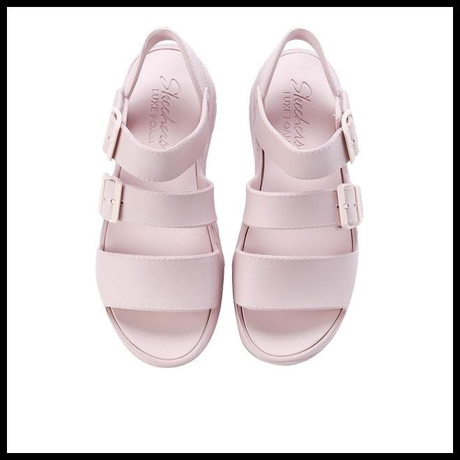 Skechers D'Lites 2.0 Wanita Merah Muda Original Best Seller