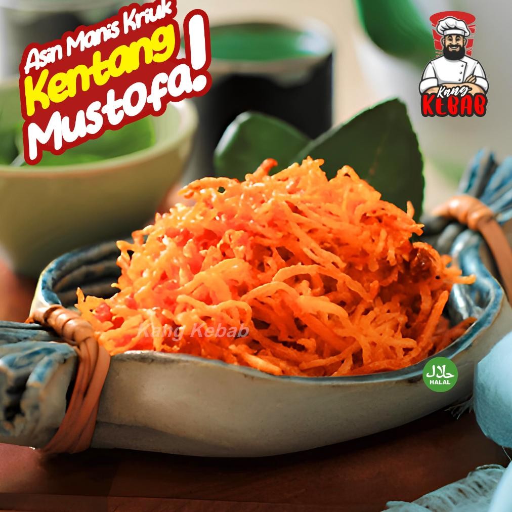 

Harga Terjangkau Kentang Mustofa Pedas Gurih Balado Krispy 100 Gram By Kang Kebab Cemilan Kekinian