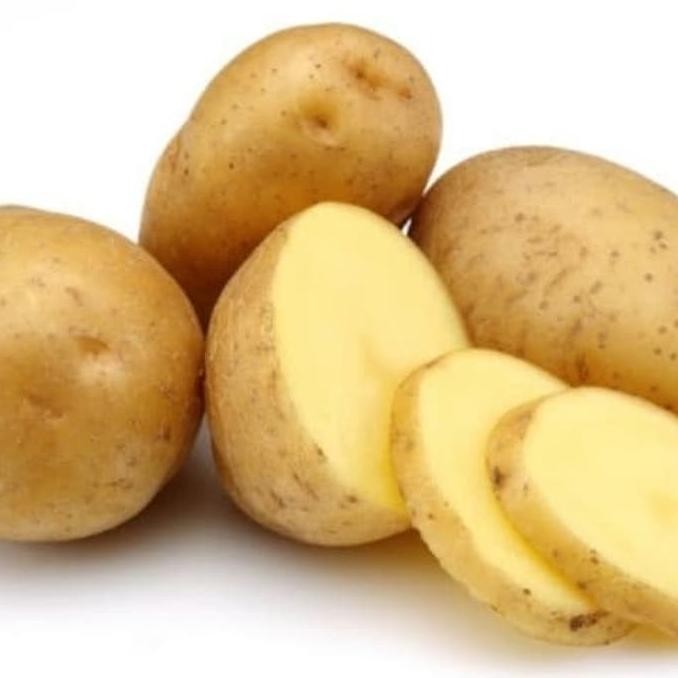 

Garansi Kentang Dieng Kuning Yellow Potato (9-17 Buah/Kg) 500 Gr