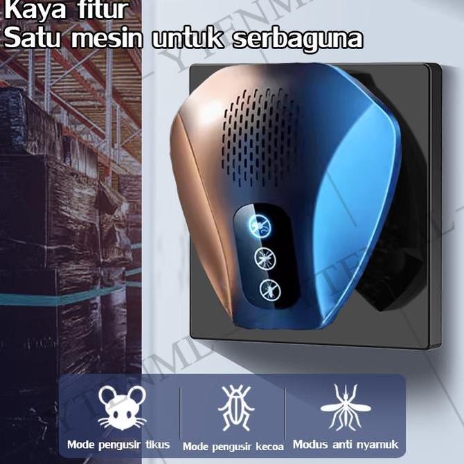 Terlaris, 5 Km Tanpa Tikus, Nyamuk, Kecoak Alat Pengusir Nyamuk Pengusir Tikus Ultrasonik Alat Pengu