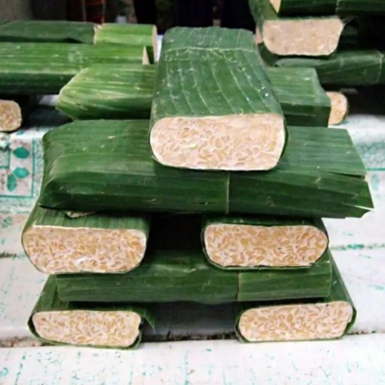 

Premium Instan Tempe Daun Setengah Potong Segar