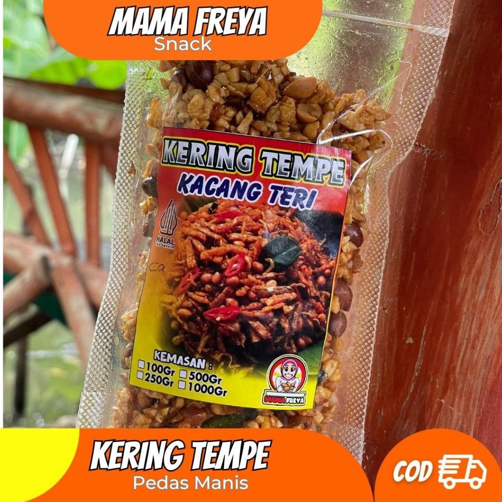 

Diskon Kering Tempe / Kacang Tempe Teri / Murah Enak 100 Gram