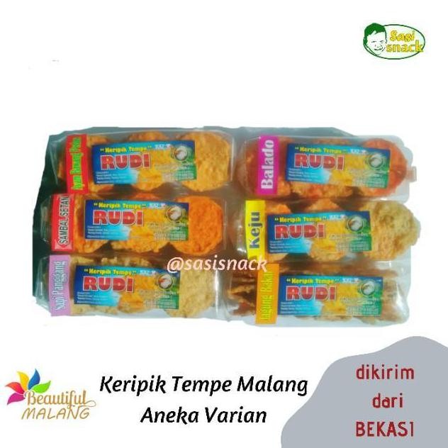 

Promo Keripik Tempe Malang Aneka Varian Rasa Non Msg 100 Dan 150 Gr