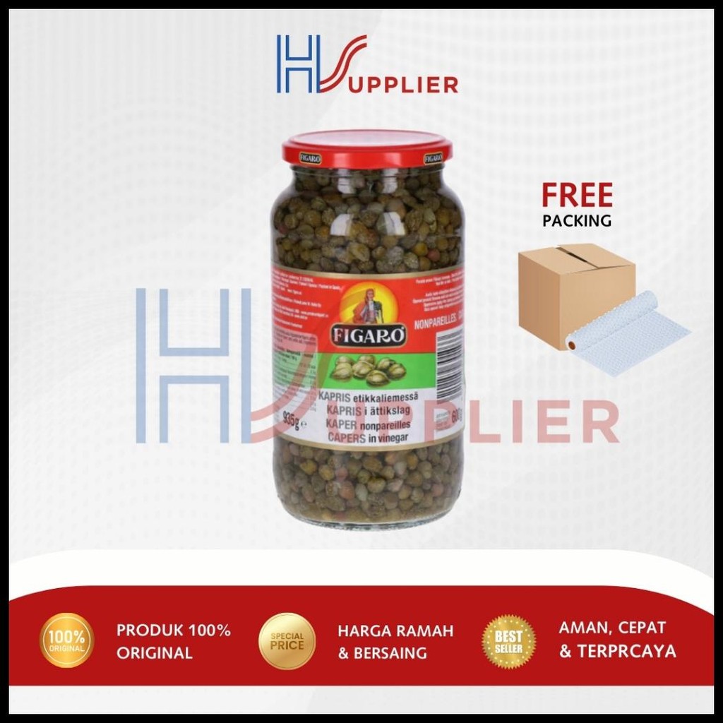 

ACAR KAPERS / CAPERS CAPOTES IN VINEGAR FIGARO 450 GR