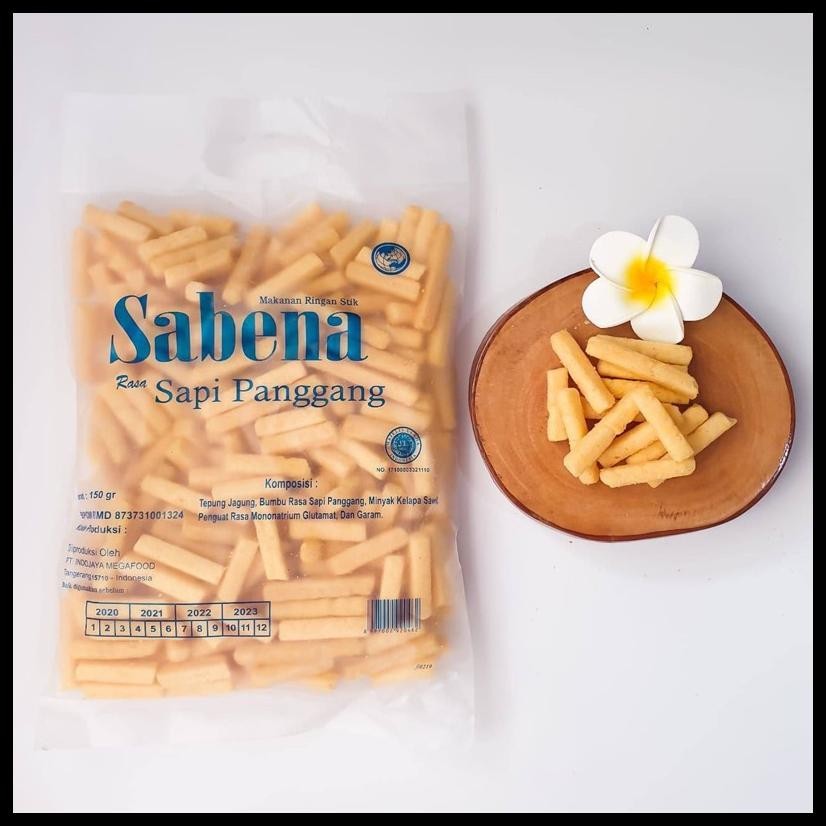 

SABENA STIK 340G / ANEKA RASA KEJU BALADO SAPI PANGGANG JAGUNG BAKAR CEMILAN JAJANAN / KERIPIK SABENA STIK BALADO