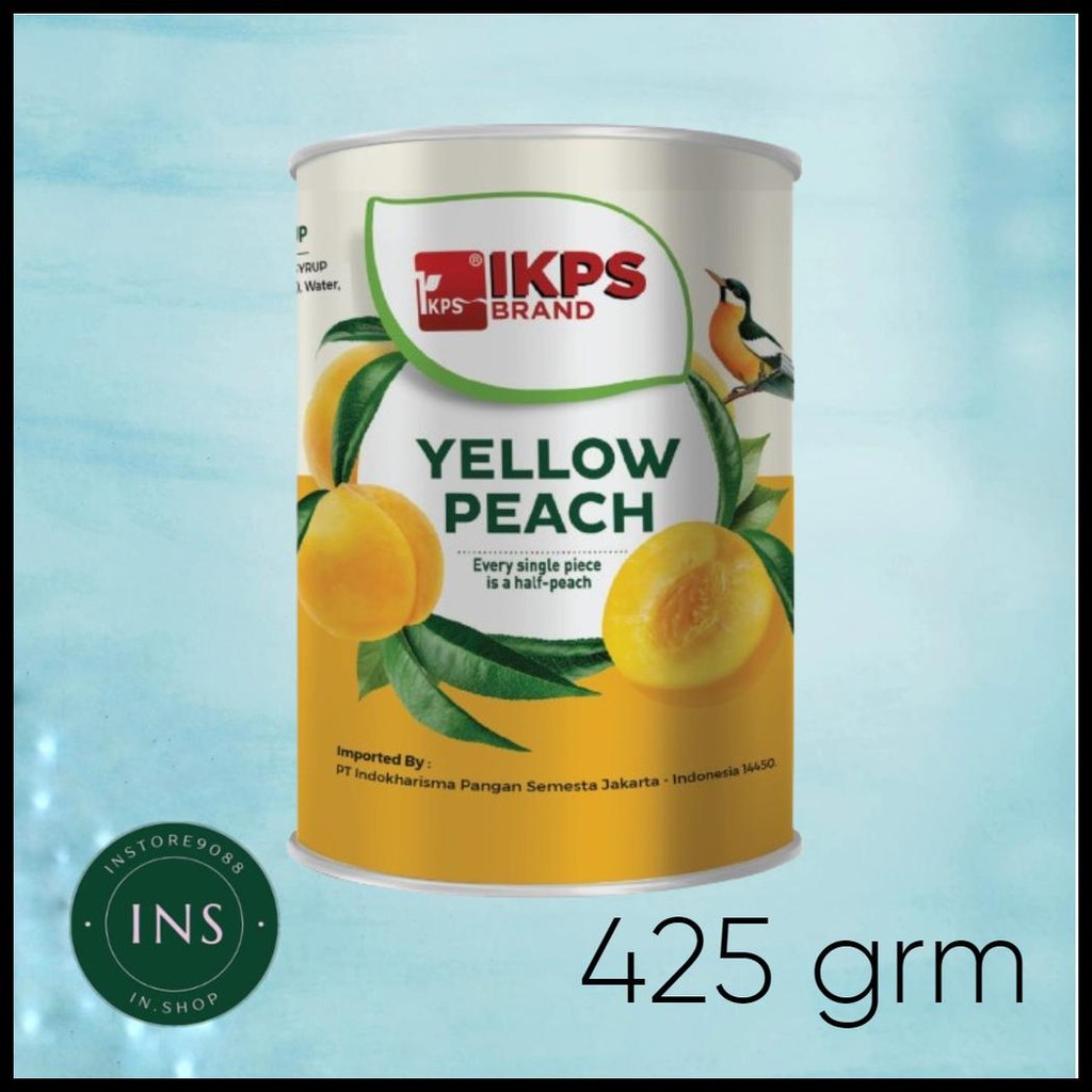 

YELLO PEACH IN HALVES IKPS 425 GRM