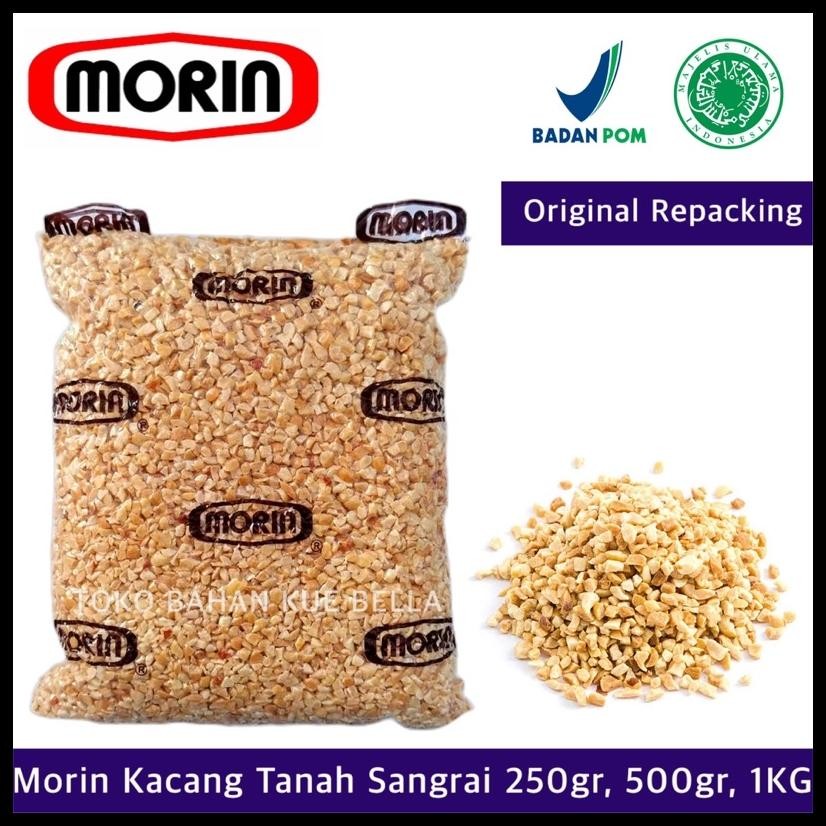 

MORIN KACANG SANGRAI 250GR (REPACK) TOPPING KACANG TANAH