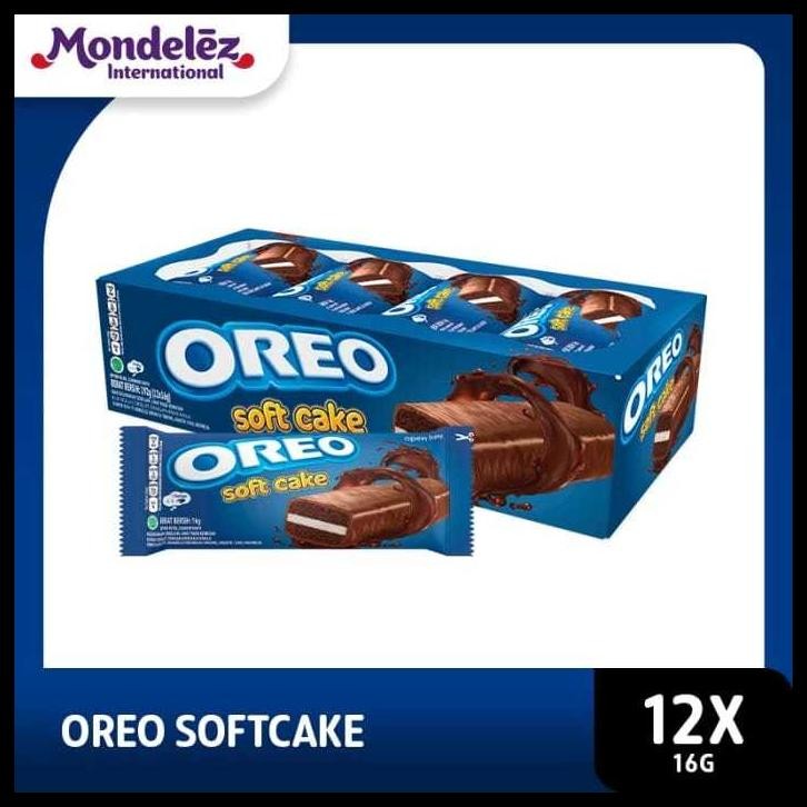 

OREO SOFT CAKE KEMASAN BARU | ISI 12 PCS @16 G