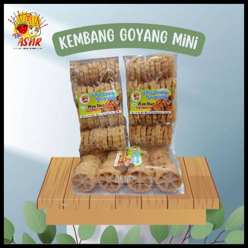 

KEMBANG GOYANG MINI MPOK NUR [PENGIRIMAN INSTANT,SAMEDAY KEMASAN PLASTIK, REGULER TOPLES]