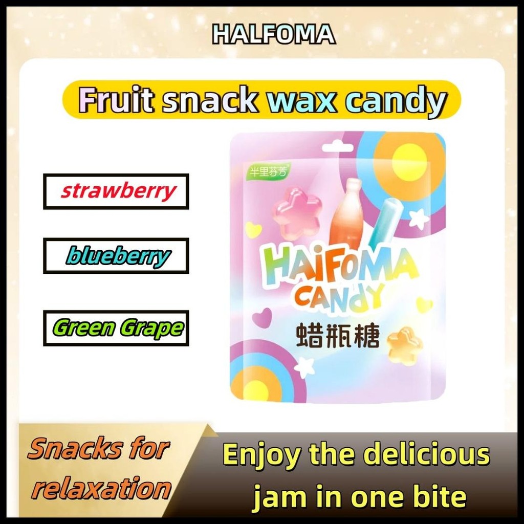 

HALFOMA LILIN MANIS YANG LEZAT-DIET RASA BUAH, MAKANAN RINGAN LILIN