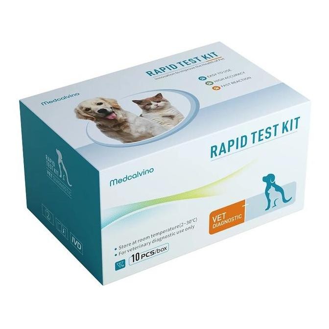Rapid Test Kit Panleukopenia (FPV ag) - Alat test virus kucing Murah