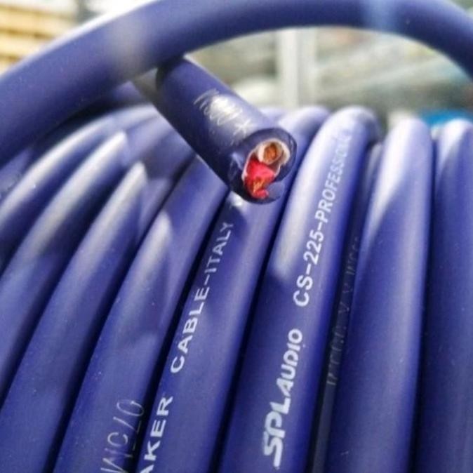 (1meter) Kabel Speaker isi 2 ukuran 2x2,5 2x2.5 SPL Audio CABLE SPEAKER CS-225