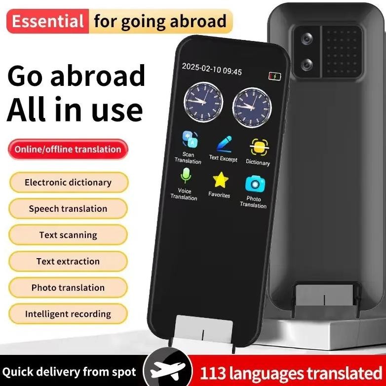 

A31S Translator Pen Scanning Translation Pen For Spanish Russian Hebrew Arabic Portuguese Korean French Ukraine Reading Pen