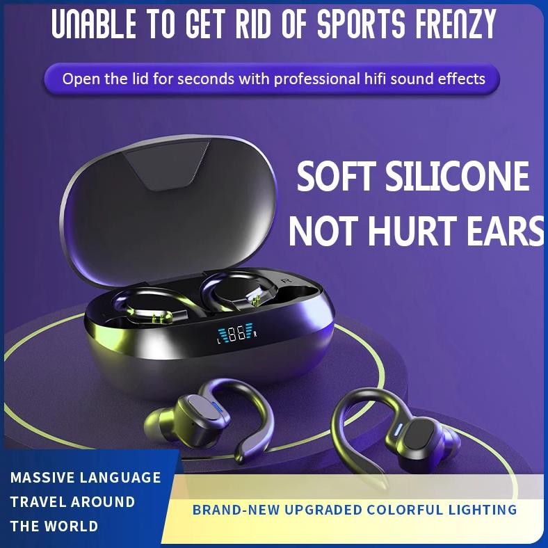 

Travel abroa Language Translation Earphones Translator Wireless Bluetooth-compatible Translation Headphones 138Languages Instant