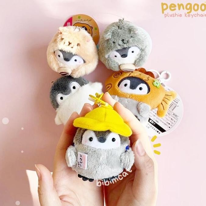 Pengoo Plushie Keychain / Gantungan Kunci Boneka Penguin Premium [terbaik]