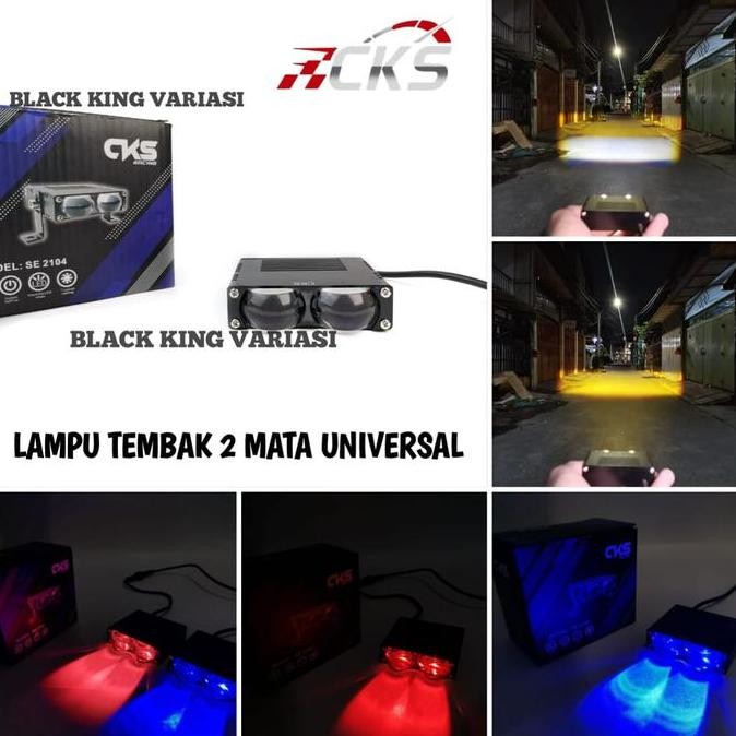 Lampu Tembak Slim Gepeng Driver LED Lampu LED Tembak Plus Kipas Lampu Laser LED Universal Lampu Soro