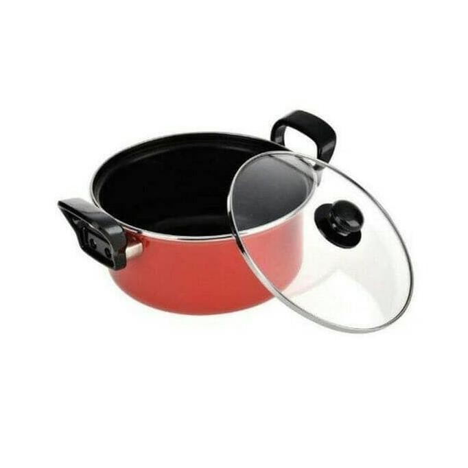 Tersedia PANCI DUTCH OVEN TEFLON MASLON MASPION 24CM