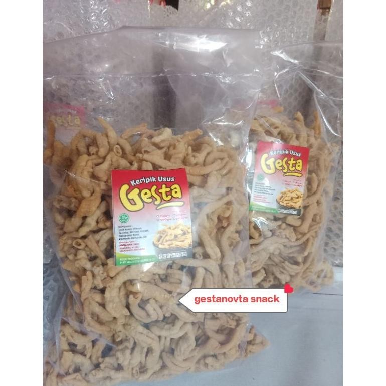 

promo 1kg keripik usus free bublewrap & kardus