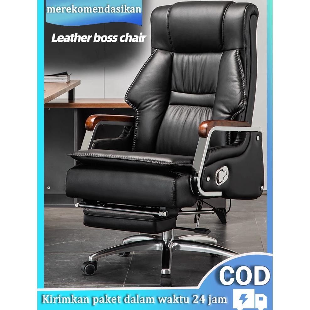 Pengiriman cepatKursi kantor senior, kursi bos kulit mewah, kursi pijat, kursi eksekutif, kursi kela