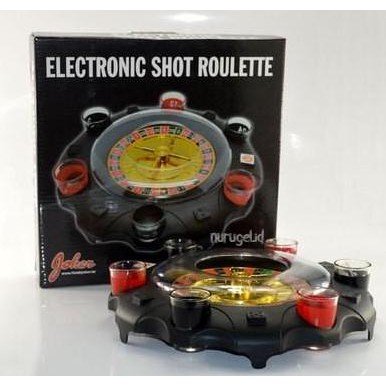 Electric Drinking Roulette Party Game Set Permainan Rolet Elektrik