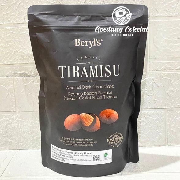 

Beryl's Beryls Classic Tiramisu Almond Green Tea Milk White Dark Chocolate With Dried Strawberry 300g