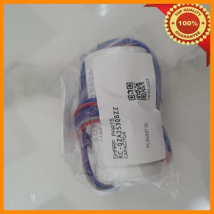 [spe] kapasitor/ capacitor mesin cuci sharp 10 kg 11+3 uf original