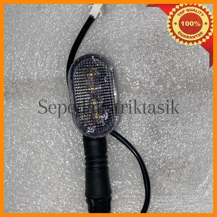 [SLT] LAMPU SEIN DEPAN SEPEDA LISTRIK EXOTIC UNIVERSAL / SELIS267 - ORIGINAL 100% - SPAREPART SEPEDA