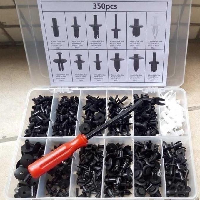 Klip Bemper Klip Kancing Baut Plastik Mobil New Sigra/Calya Universal Terbaik