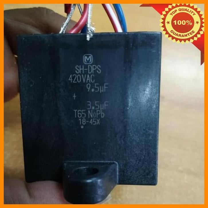 [mae] capasitor/ capacitor mesin cuci 2 tabung panasonic 9.5mf