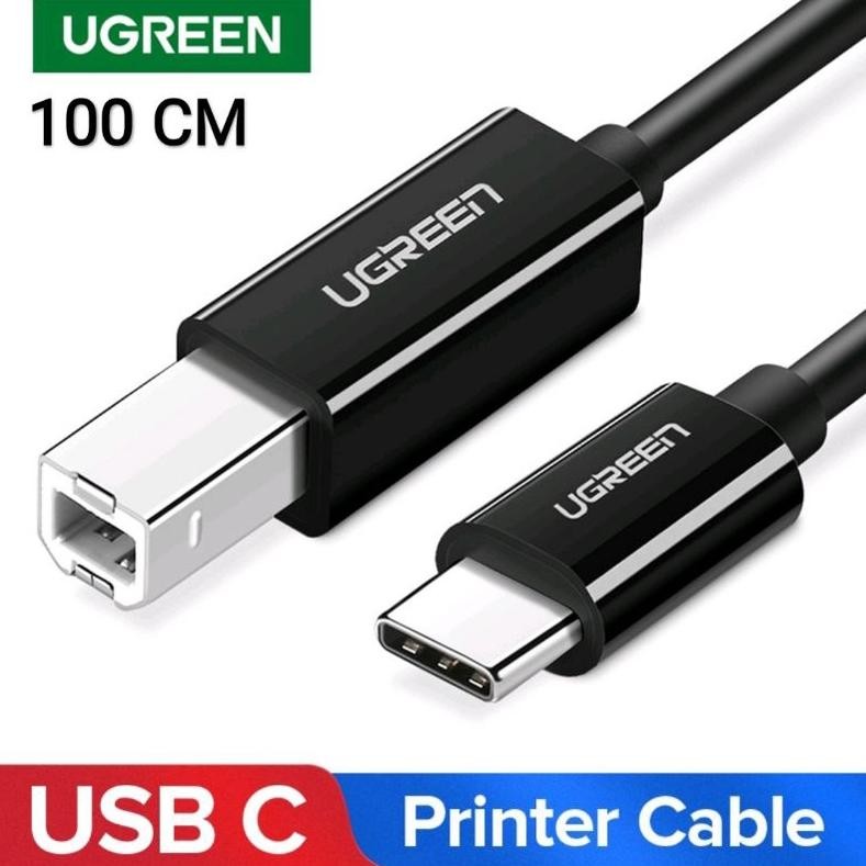 Berkualitas Ugreen 50446 Kabel Printer Type C to Usb Type B Original - Ugreen Kabel Scanner / Printe