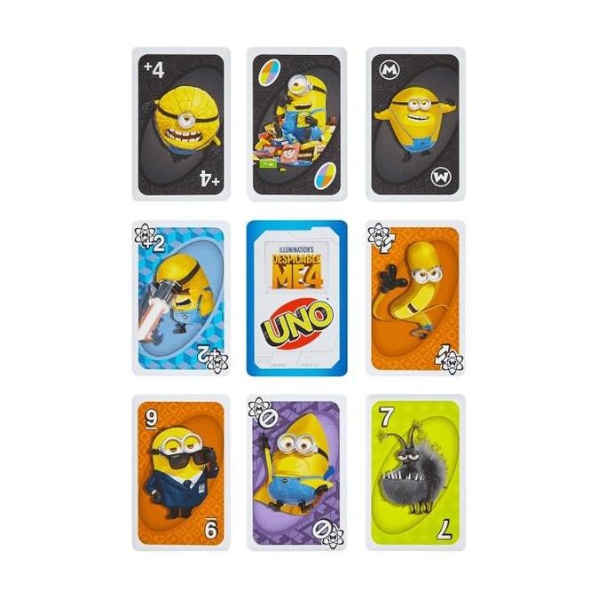 UNO Despicable Me 4 Card Game For Kids Mainan Kartu Uno GM