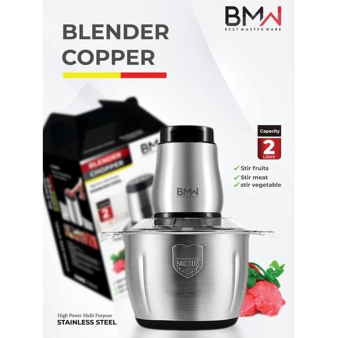 Tersedia Meat Grinder Stainless 2 Lt - Blender Capsule Cutter - Gilingan Daging