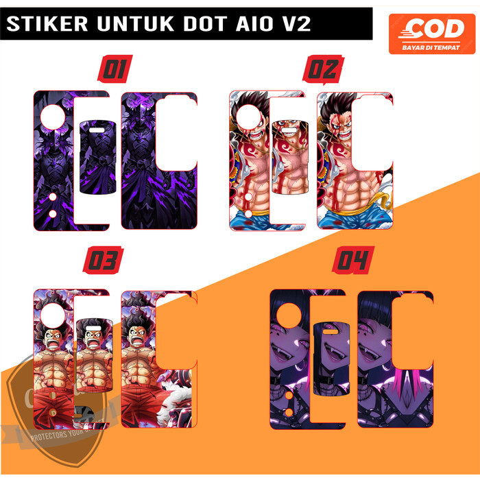 

Terlaris Presisi Dot Aio V2 Inner 01 Casing/Stiker Panel Vynil Bisa Custom Dan COD
