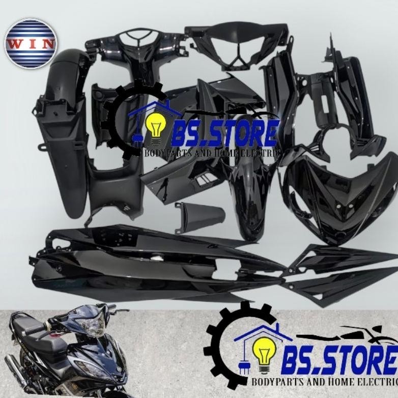 KOMPLIT SET FULL BODY YAMAHA JUPITER MX OLD KOPLING HITAM |   FULL BODY YAMAHA JUPITER MX KOPLING | 