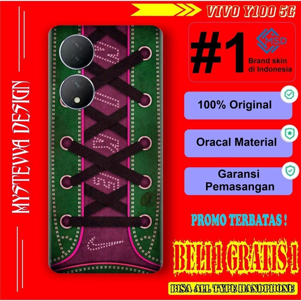 

Terlaris Presisi Vivo Y100 Casing/Stiker Panel Vynil Bisa Custom Dan COD