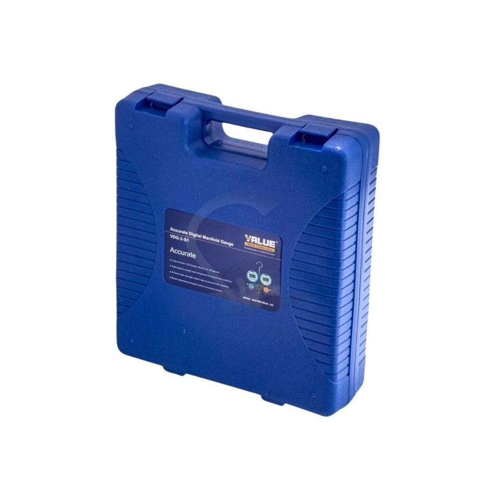 Manifold AC Value R32 R410a R22 Digital Double Gauge VDG-2-S1