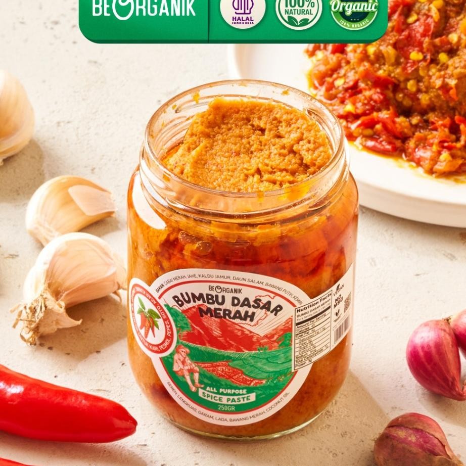 

Bumbu Dasar Merah Beorganik 250Gr Bumbu Masak Nt